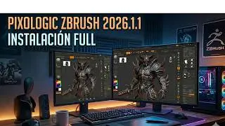 ✅ Cómo instalar Pixologic Zbrush 2026 Activación Full