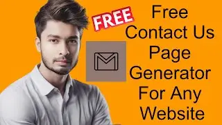 Free Contact Us Page Generator For Any Website  - Professional & SEO friendly