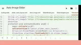 How to make Auto Image Slider? 