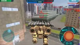 War Robots. Test. New heavy machine gun prototype. Прототип тяжелого пулеметного оружия