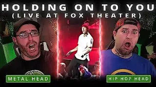 WE React to TWENTY ONE PILOTS: HOLDING ONTO YOU (Live at the Fox Theater) - THESE TWO ARE GREAT