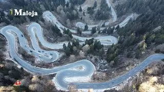 Switzerland's high mountain pass | Maloja pass 🇨🇭