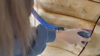 Surf Prep Sander Sanding Over Grooves and Curved Surfaces - How to Sand Wood