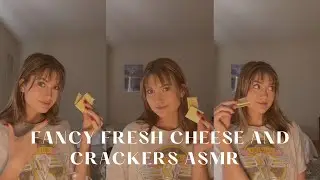 Wooo hooo I’m back!! Cheese and crackers ASMR 🧀🐿️