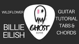 WILDFLOWER - Billie Eilish (Full Acoustic Guitar Tutorial w Tabs & Chords)