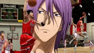 SHOHOKU VS YOSEN HIGH | Murasakibara VS Sakuragi & Rukawa