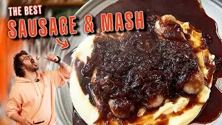 The Best Sausage & Mash (with a twist)