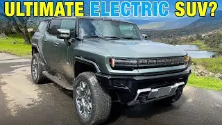 DRIVEN: 2024 GMC Hummer EV SUV! | Electric Off-Road SUV | Driving Impressions, Interior & More!