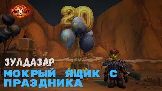 Спаситель ящиков - Мокрый ящик с праздника - Зулдазар | World of Warcraft 20th Anniversary