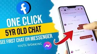 How To View First Message on Facebook Messenger Without Scrolling | See First Msg in One Click