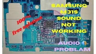 samsung m31s Ringer/loudspeaker problam solution