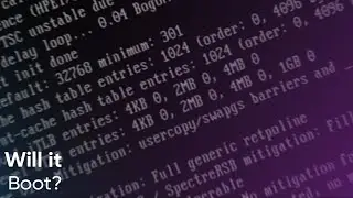 Linux on 1 MHz, will it boot?