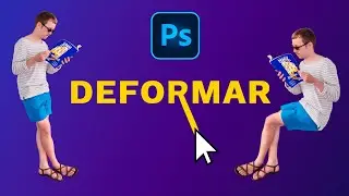 📌 DEFORMAR Imagen en Photoshop - Deformación de posición libre