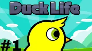 Duck life прохождение на андройд. Часть 1. Бегаю за утенка