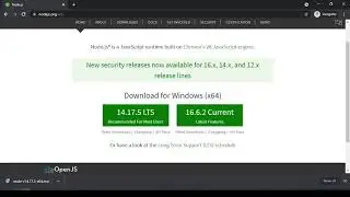 How to install NodeJS on Windows 10