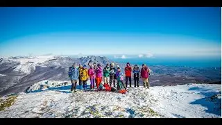 Холодный кулуар и юные туристы