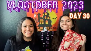 🎃👻 VLOGTOBER 2023 DAY 30 I HALLOWEEN ADVENT CALENDAR COUNTDOWN & HALLOWEEN UNBOXING I OCTOBER 2023