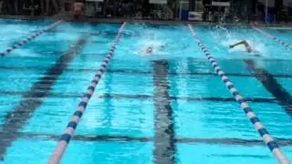 Bailey 50 yard freestyle