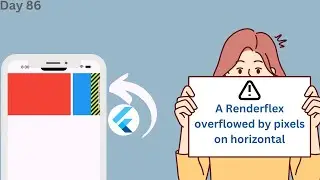 How to Fix RenderFlex Overflowed by Pixels Error in Flutter | Horizontal Overflow Issue Explained