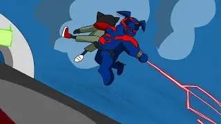 Meows Morales gets chokeslammed