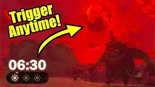 How to Trigger A Blood Moon in Zelda Tears of the Kingdom