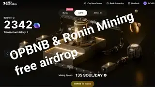 Carv Protocol Earn Era SOUL Drop powered by CARV OPBNB & Ronin Mining free airdrop #1