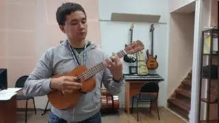 Battle City | ukulele cover dandy 8-bit | как играть танчики на укулеле