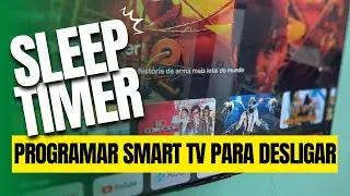🔸 Smart TV TCL - Como Programar Para Desligar Sozinha ⁞ Sleep Timer ( PT - BR )