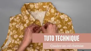 TUTO COUTURE : Coudre un col chemise