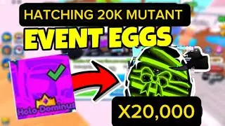 I Opened 20,000 Mutant Event Eggs! This is What I Got (Roblox Arm Wrestle Simulator)