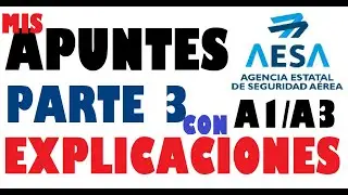 🥉A1/A3 Certification 📖 Explained Notes 👨‍✈️ DRONE PILOT PART 3 👨‍✈️