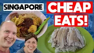 Singapore Michelin Hawker Street Food Tour! CHEAP EATS!