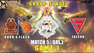 Falcon Esports vs Burn X Flash M4 World Championship   BURN vs FCON mobile legends