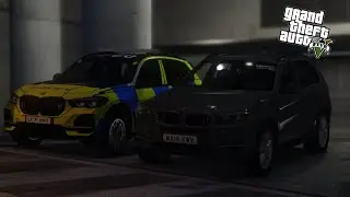 ARMED OFFICERS CHASE SUSPECT AFTER THEY THROWING OUT A HANDGUN!!!! (Grand Theft Auto V LSPDFR)