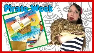 How to create a Pirate Ship Collage | Pirate Week