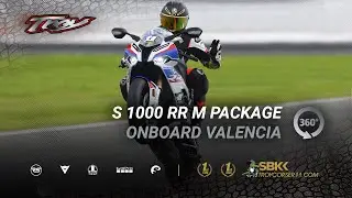 Troy Corser 🐊 - BMW S 1000 RR M Package in Valencia - 360° interactive