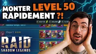 THE FASTEST WAY TO REACH LEVEL 50 🚀 RAID: Shadow Legends