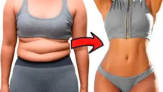 10 Exercícios RÁPIDOS Perder Barriga e Afinar Cintura [Treino em Casa]