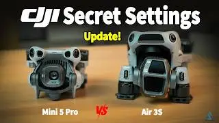 DJI Fly Update! NEW SETTINGS Reveled - Mini 5 Pro VS Air 3S in 2026!