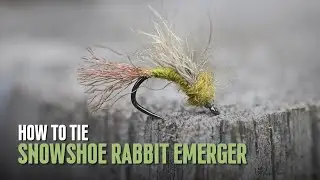 Tying the Snowshoe Rabbit Emerger