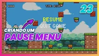 Ep 23 - Como fazer um MENU de PAUSE na Godot 4.0 - Criando um Jogo de Plataforma 2D