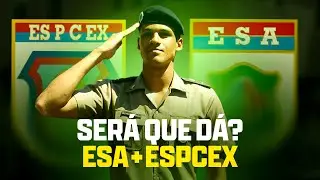 DÁ PRA ESTUDAR PARA A ESA E ESPCEX AO MESMO TEMPO?