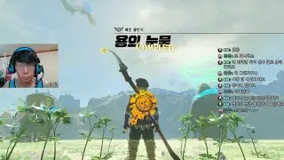 재원TV (xaewonTV) 젤다 왕눈 24편, 지상화 전부 찾는 방송 (용의 눈물 챌린지 완료)
