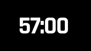 57 Minutes Timer