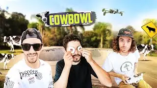 Primeira vez no "BOWL DA VACA"!