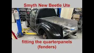 Smyth Beetle ute, mounting fenders