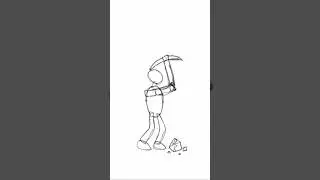 Mining animation #animation #minecraft #subwooferlullaby