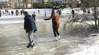 Ice Skating in the Park