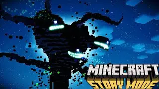 Minecraft Story Mode Wither Storm Chase | But With Better Music And Sounds