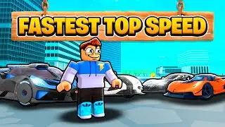Top 10 FASTEST TOP SPEED Cars In Roblox! (Car Dealership Tycoon)